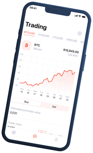 Clair Fondivo interface de plateforme de trading automatisé de cryptomonnaies